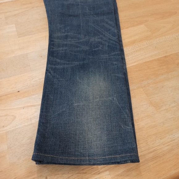 Ralph Lauren Mens Denim & Supply Slim Distressed Patched Blue Denim Jeans  30x32 - Picture 3 of 15